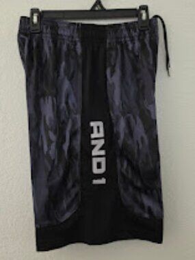 New Mens Basketball Shorts by And1.** Elastic Waist Size S.